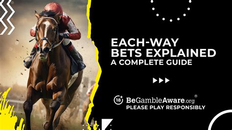 betting what does each way mean|Each Way Bets Explained .